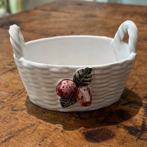 Casafina Ceramic Basket